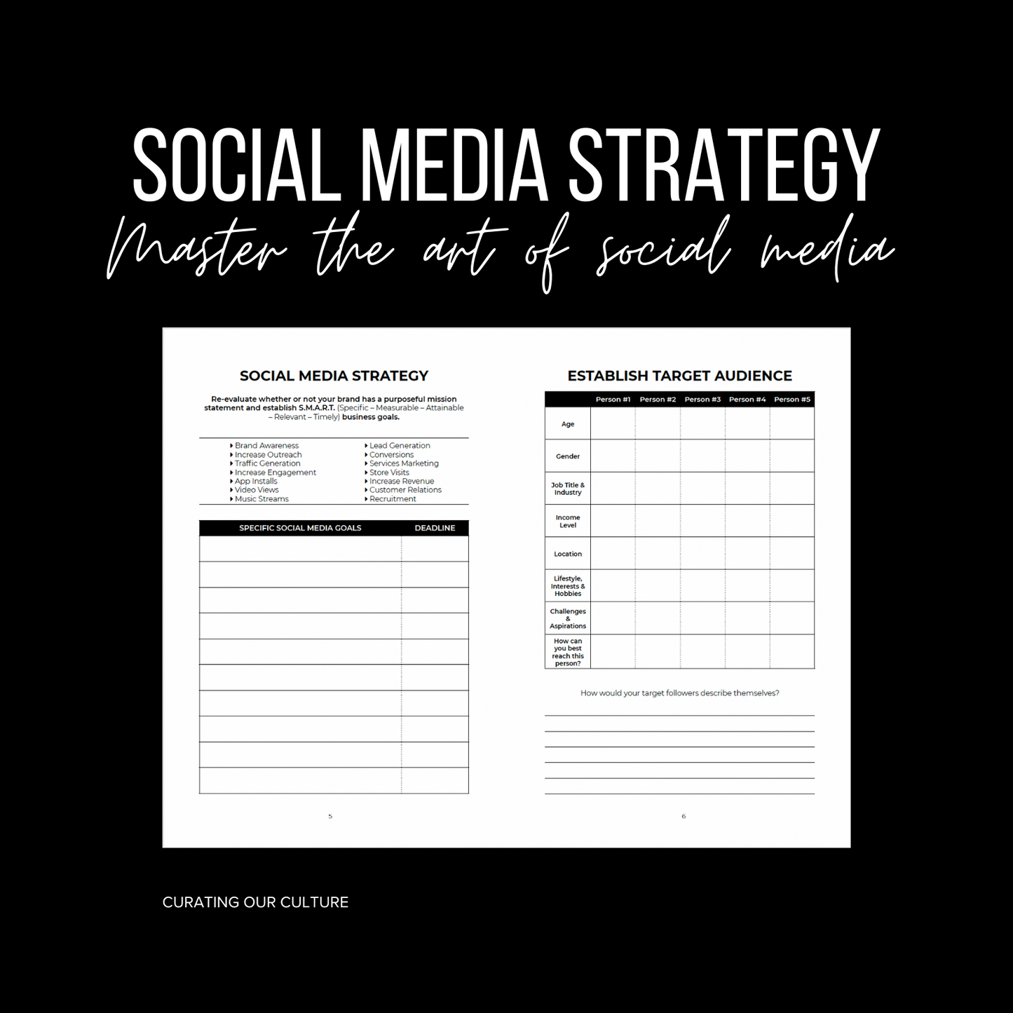 Social Media Strategy Blueprint for Creatives