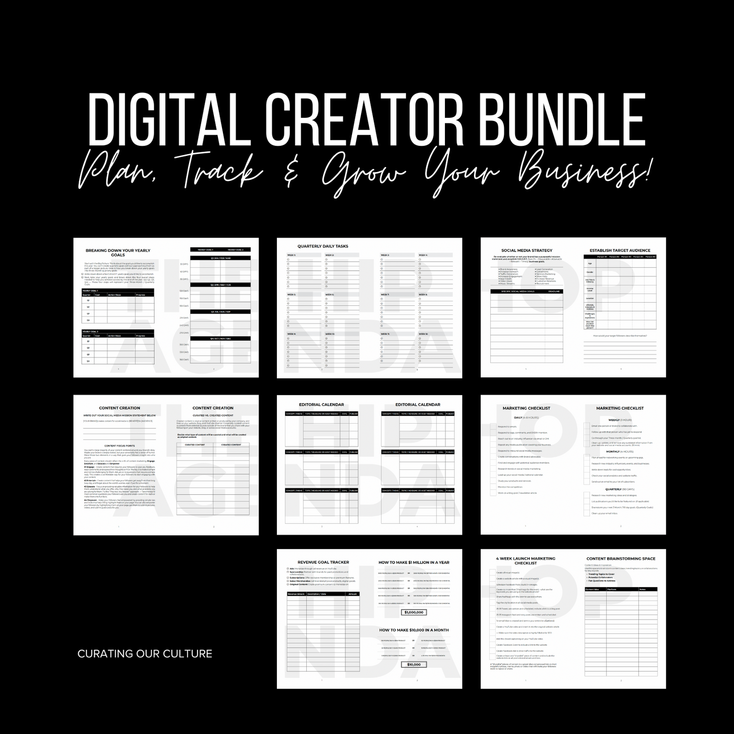 Digital Creator Toolkit Bundle